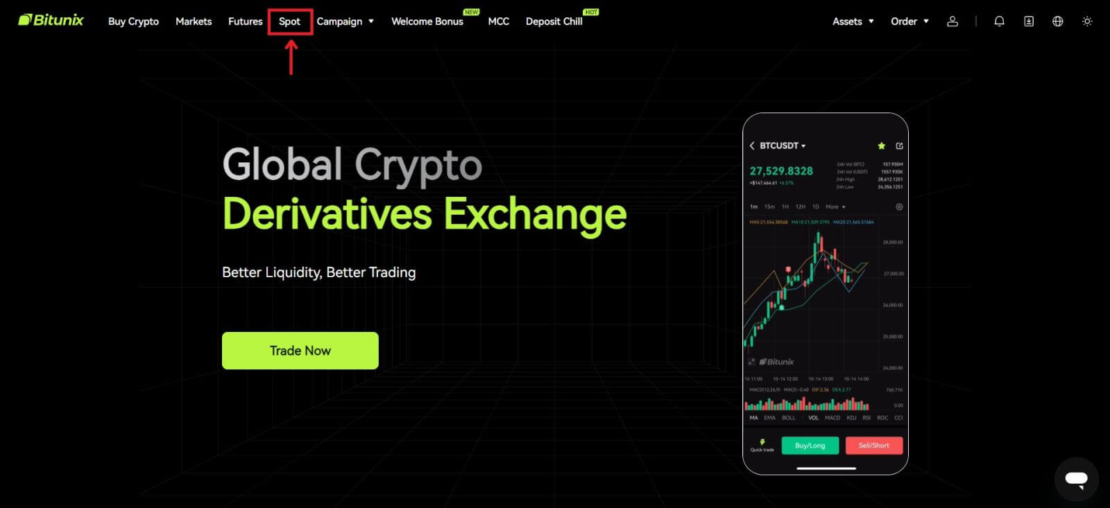 如何在 Bitunix 存入和交易加密货币 如何在 Bitunix 存入和交易加密货币
