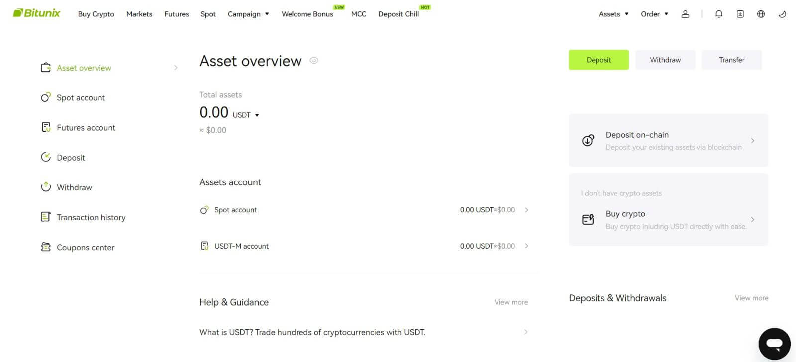 如何在 Bitunix 开设账户和提现 如何在 Bitunix 开设账户和提现