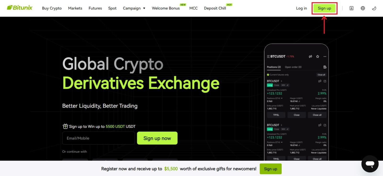 如何在 Bitunix 上开设账户 如何在 Bitunix 上开设账户