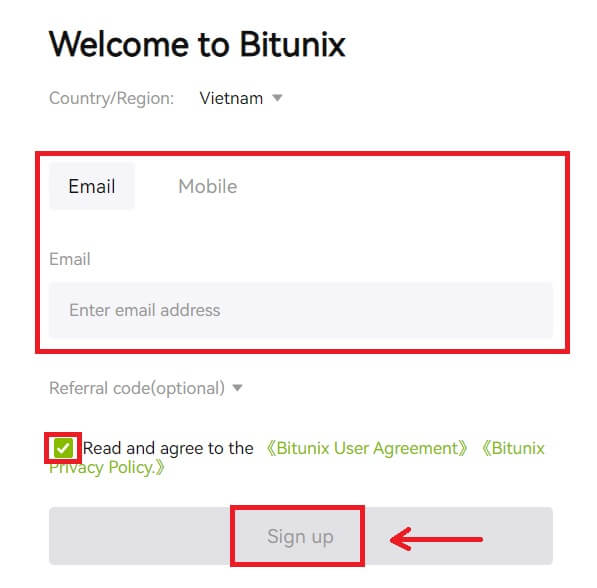 How to Register Account on Bitunix How to Register Account on Bitunix