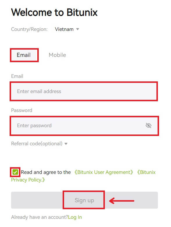 How to Register Account on Bitunix How to Register Account on Bitunix