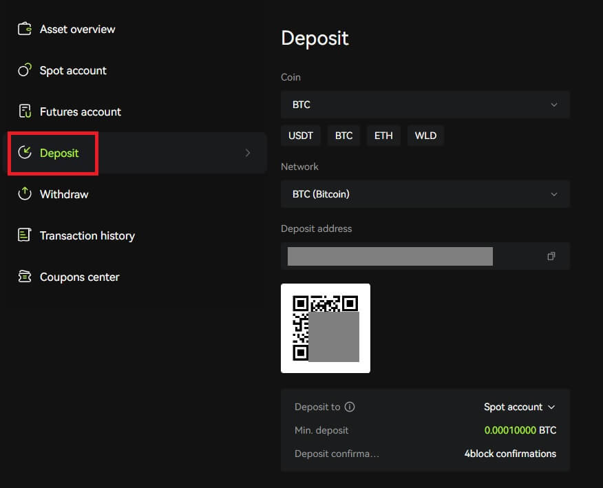如何在 Bitunix 上提款和存款 如何在 Bitunix 上提款和存款